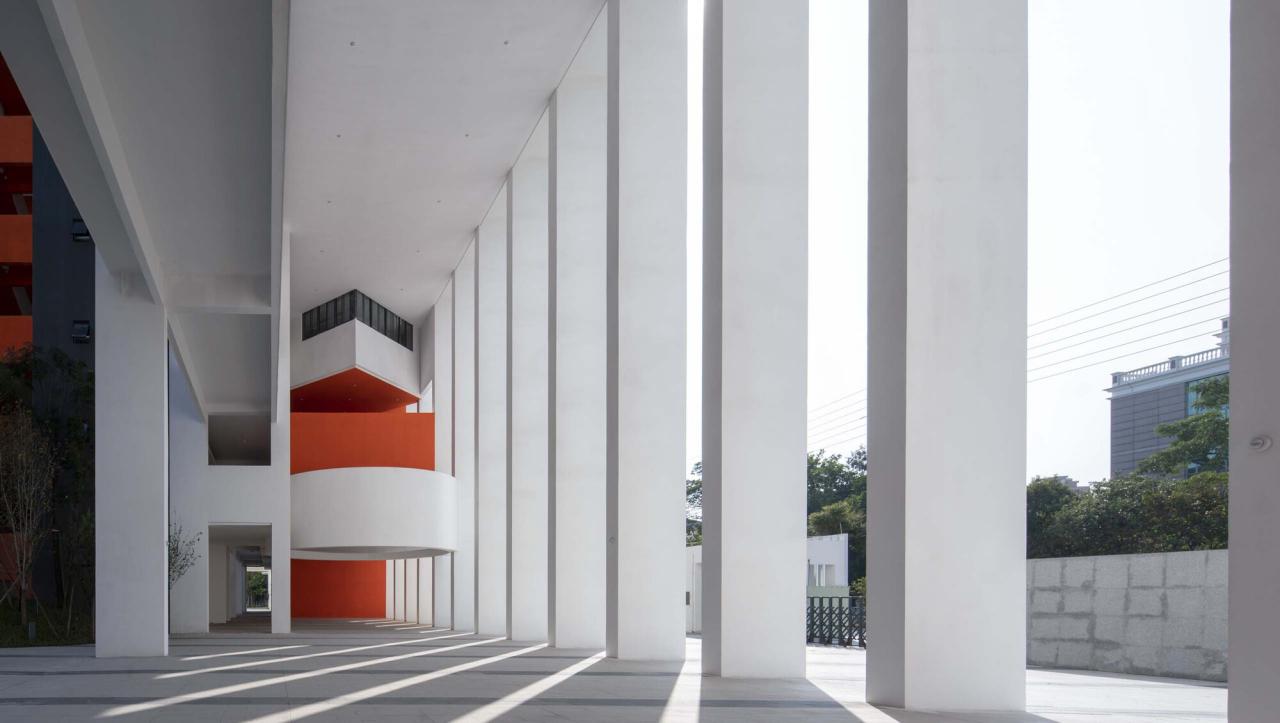 BIM建筑|南海桂城金桂高中 / 竖梁社 BIM建筑|南海桂城金桂高中 / 竖梁社