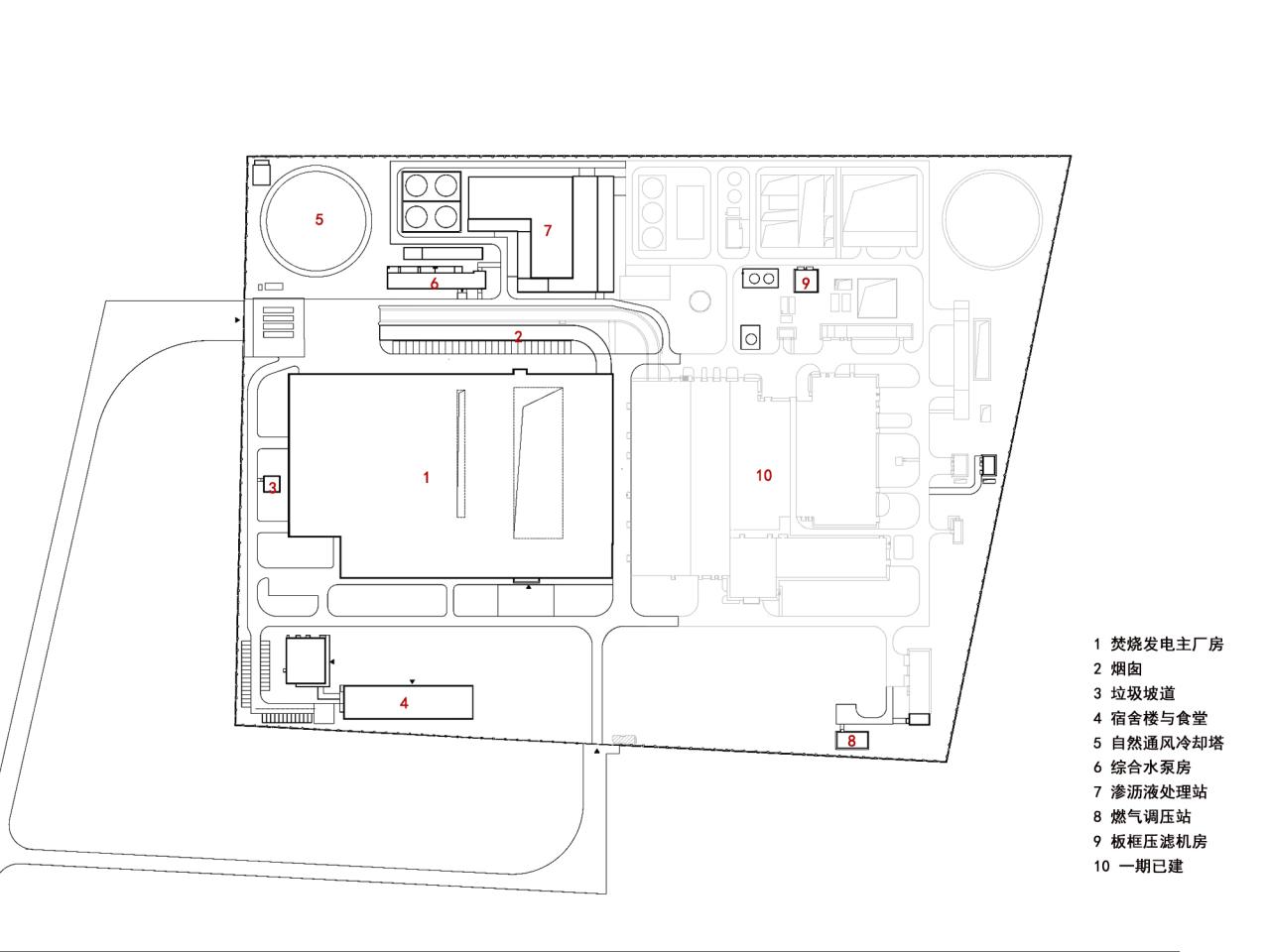 BIM建筑|锡东生活垃圾焚烧发电厂外立面改造 / 广州华科工程技术有限公司 BIM建筑|锡东生活垃圾焚烧发电厂外立面改造 / 广州华科工程技术有限公司