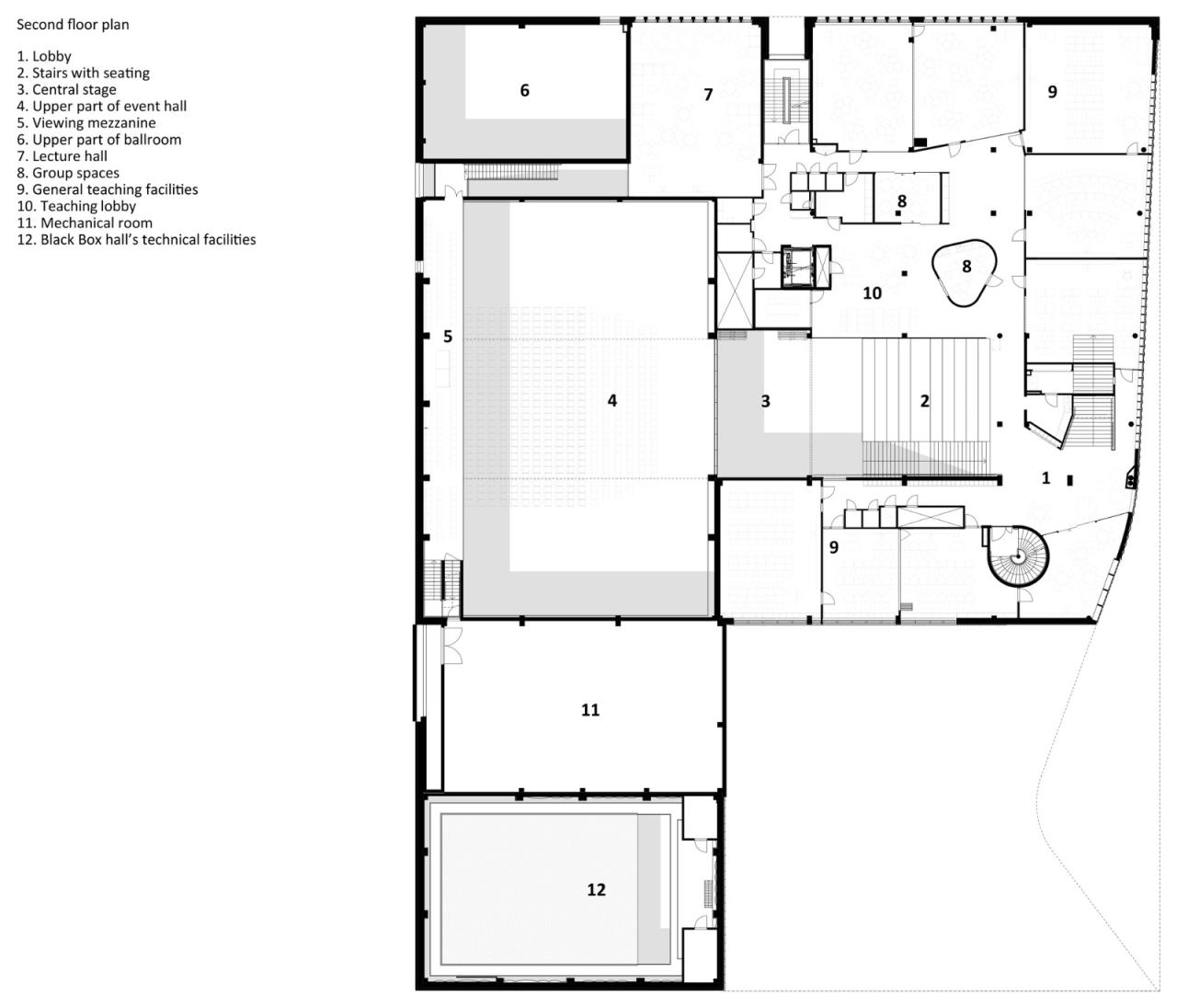 BIM建筑|Lumit 艺术高中 / Lukkairoinen 建筑事务所 BIM建筑|Lumit 艺术高中 / Lukkairoinen 建筑事务所