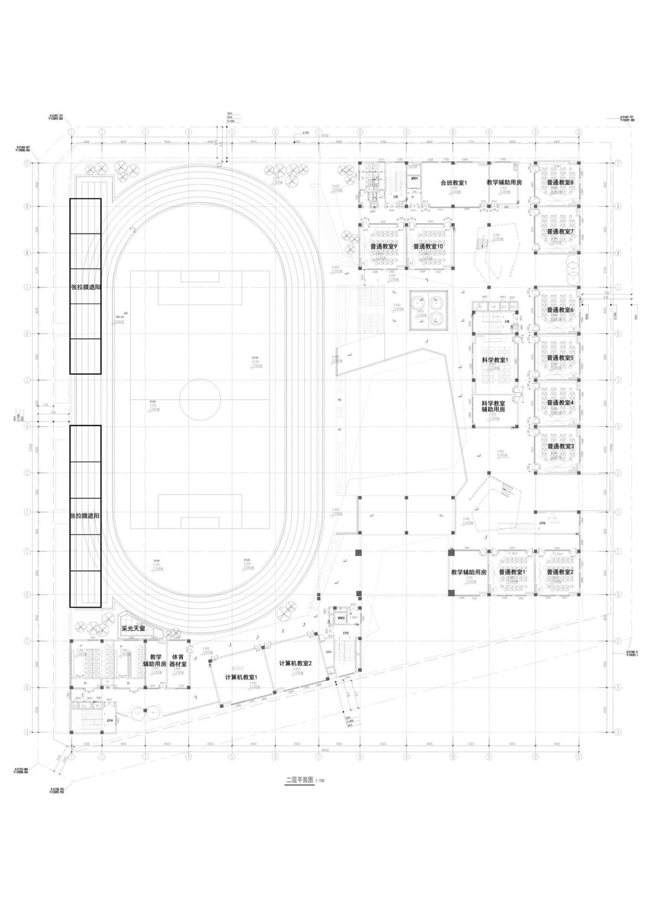 BIM建筑|桃园小学 / 立方建筑设计 BIM建筑|桃园小学 / 立方建筑设计
