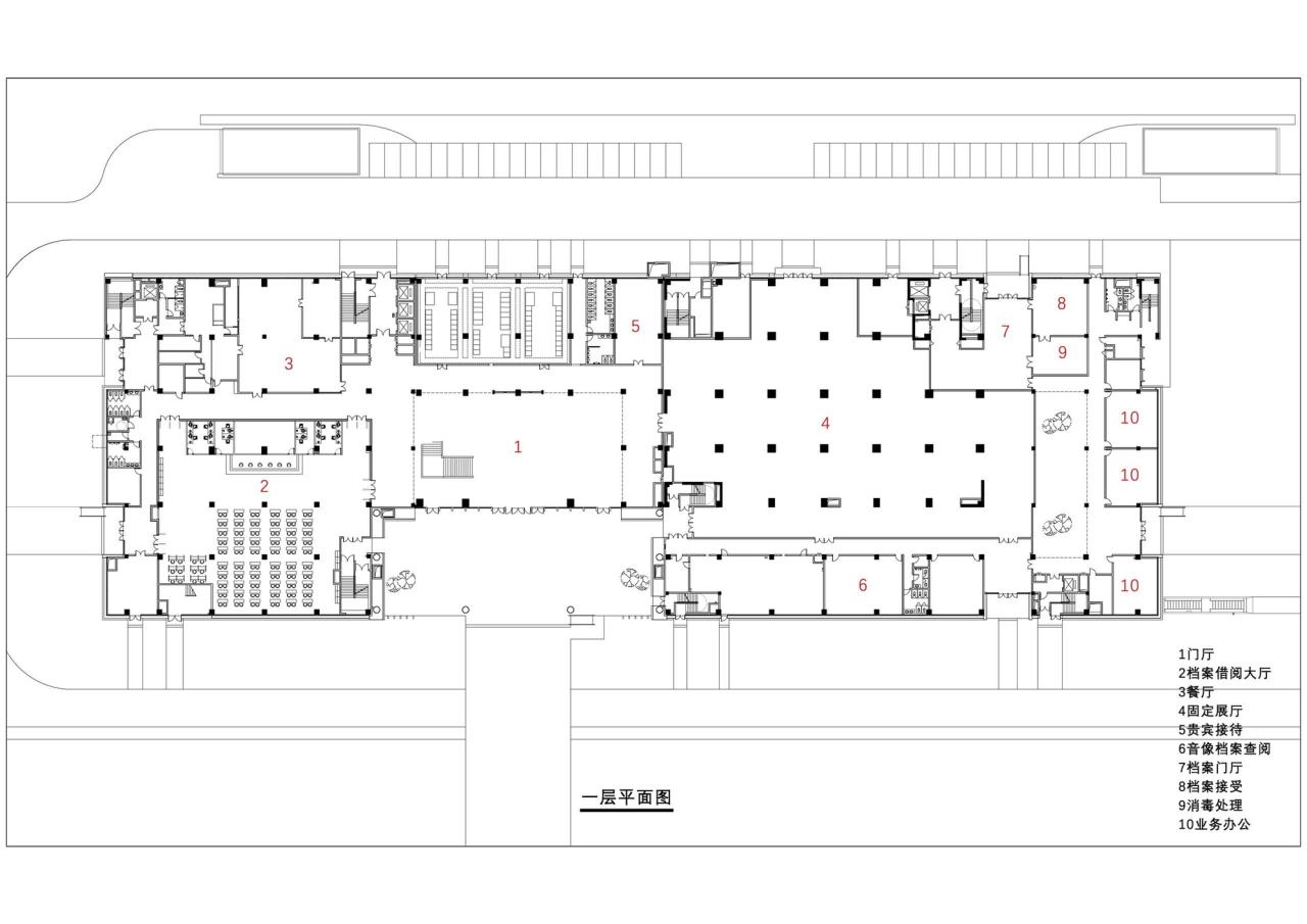 BIM建筑|湖北省档案馆新馆 / 中南建筑设计院 BIM建筑|湖北省档案馆新馆 / 中南建筑设计院