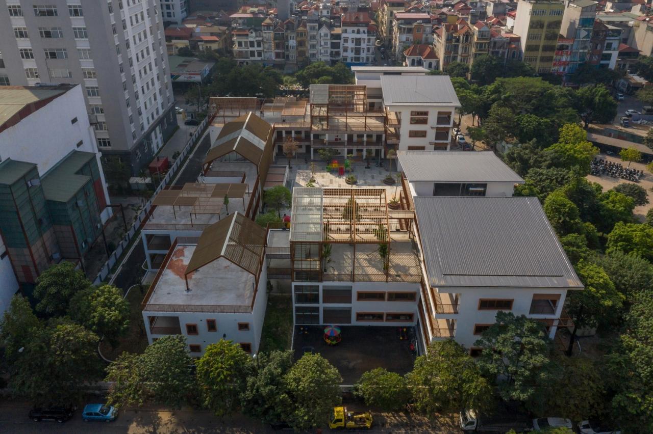 BIM建筑|Dich Vong Hau 幼儿园 / Sunjin Vietnam Joinventure Company BIM建筑|Dich Vong Hau 幼儿园 / Sunjin Vietnam Joinventure Company