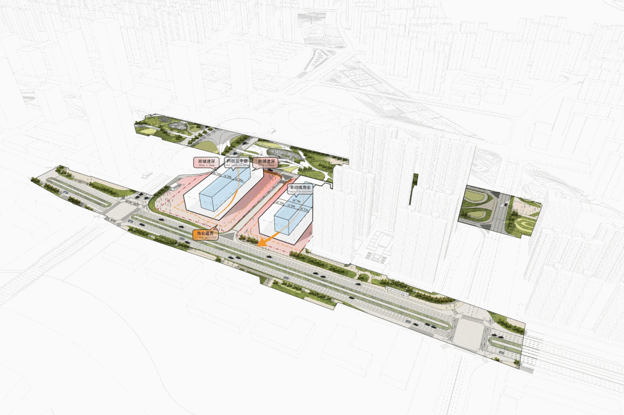 BIM建筑|长沙招商梅溪湖花园城方案首发:【二十四时·森活童行】科技生态有氧MALL / 三益中国 BIM建筑|长沙招商梅溪湖花园城方案首发:【二十四时·森活童行】科技生态有氧MALL / 三益中国