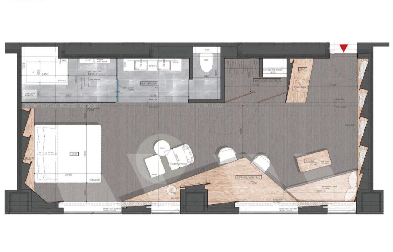 BIM建筑|ONE@东京酒店 / 隈研吾建筑都市设计事务所 BIM建筑|ONE@东京酒店 / 隈研吾建筑都市设计事务所