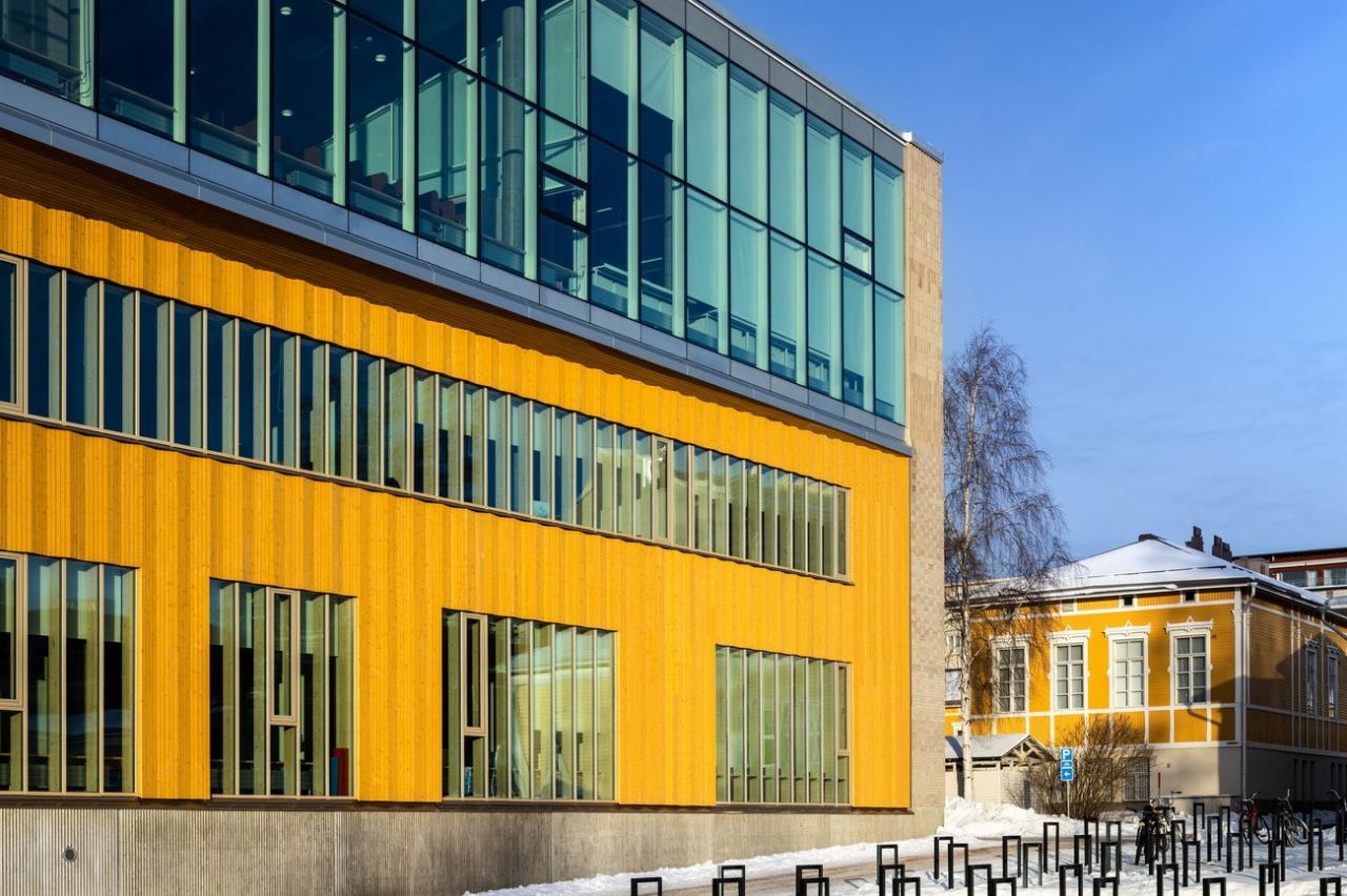 BIM建筑|Lumit 艺术高中 / Lukkairoinen 建筑事务所 BIM建筑|Lumit 艺术高中 / Lukkairoinen 建筑事务所