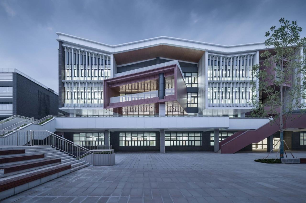 BIM建筑|南京中华中学雨花校区 / 东南大学建筑设计研究院 BIM建筑|南京中华中学雨花校区 / 东南大学建筑设计研究院