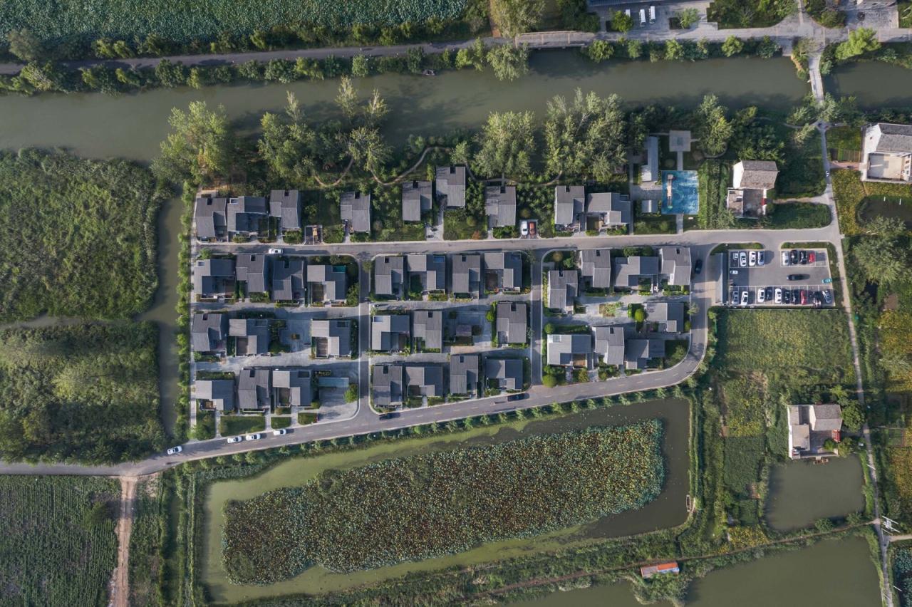 BIM建筑|阜宁县益林镇穆沟村新型社区 / 南大设计院周凌工作室 BIM建筑|阜宁县益林镇穆沟村新型社区 / 南大设计院周凌工作室