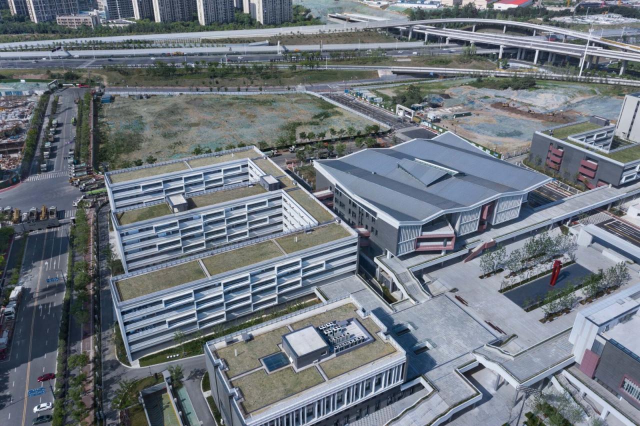 BIM建筑|南京中华中学雨花校区 / 东南大学建筑设计研究院 BIM建筑|南京中华中学雨花校区 / 东南大学建筑设计研究院