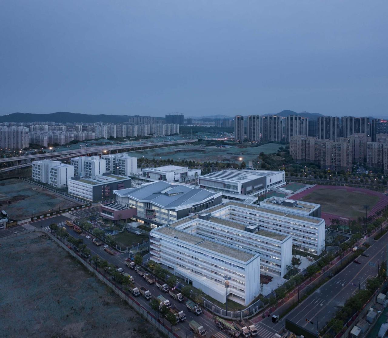 BIM建筑|南京中华中学雨花校区 / 东南大学建筑设计研究院 BIM建筑|南京中华中学雨花校区 / 东南大学建筑设计研究院