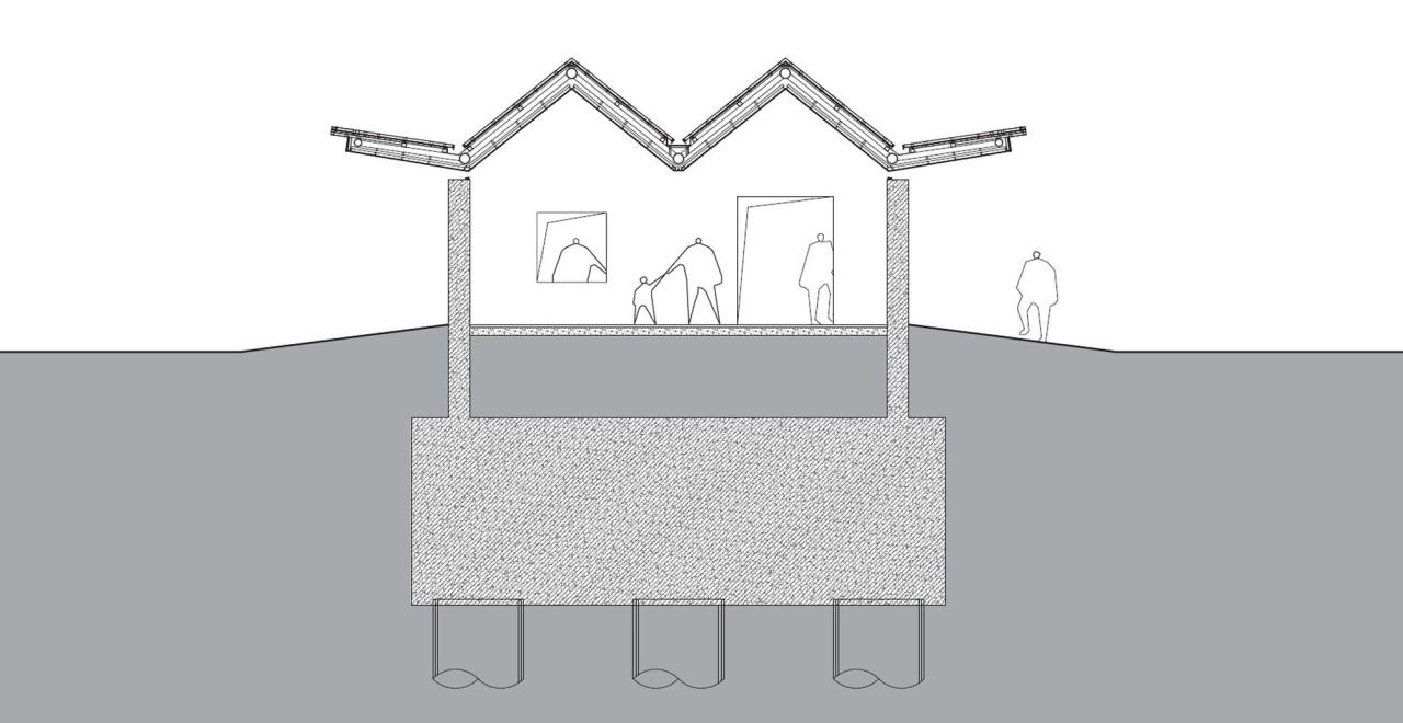 BIM建筑|九间廊桥 / 山水秀建筑事务所 BIM建筑|九间廊桥 / 山水秀建筑事务所