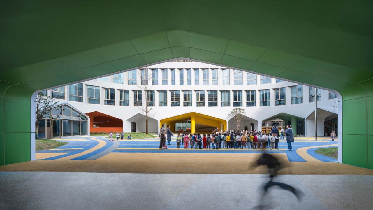 BIM建筑|衢州市柯城区教工幼儿园 / 零壹城市 BIM建筑|衢州市柯城区教工幼儿园 / 零壹城市