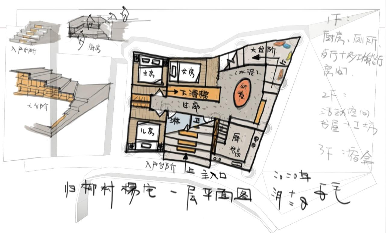BIM建筑|归柳杨宅 / 無名营造社建筑事务所 BIM建筑|归柳杨宅 / 無名营造社建筑事务所