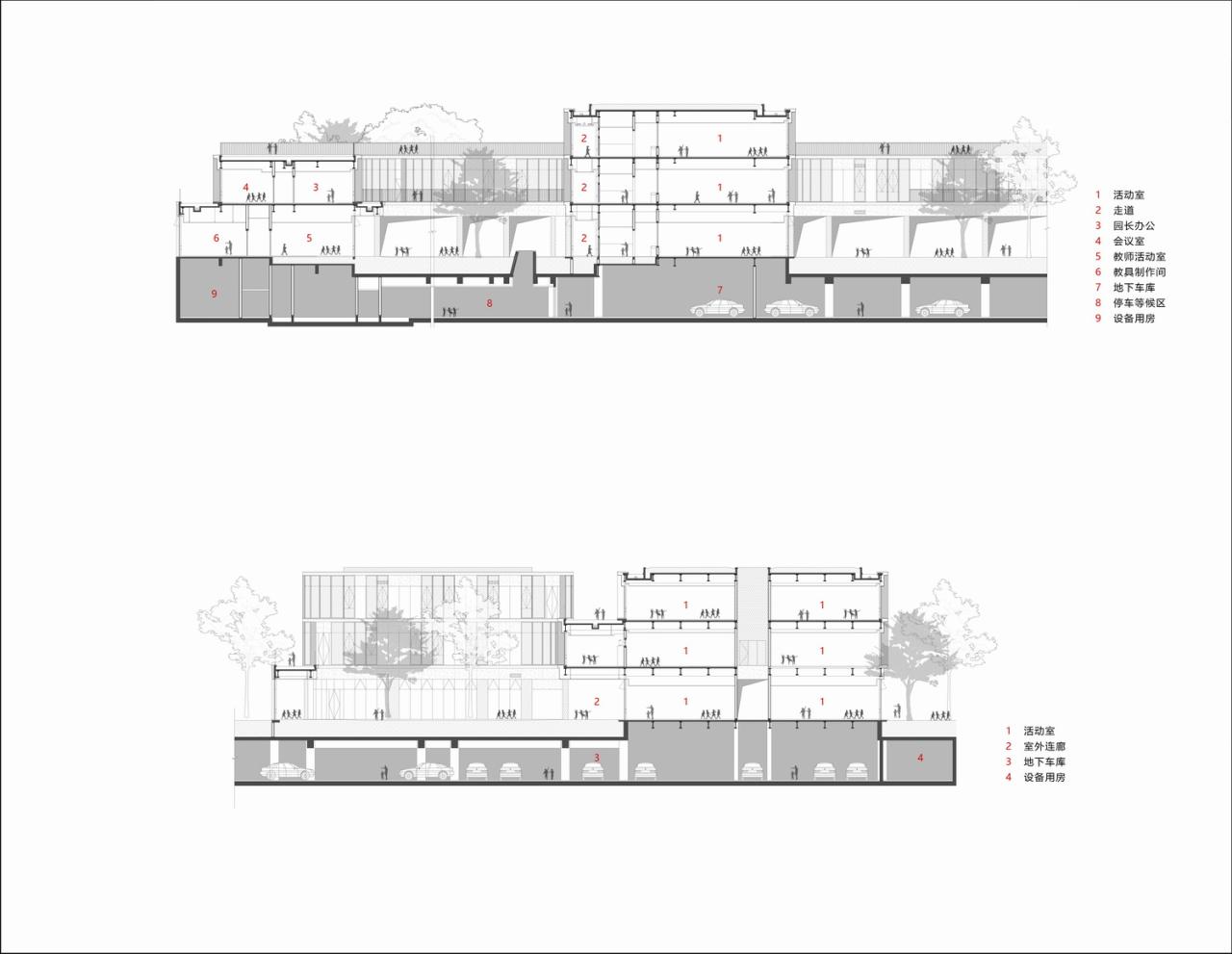 BIM建筑|串联的无界活动空间:杭州市滨江区东方郡幼儿园江晖分园 / 浙江大学建筑设计研究院有限公司 BIM建筑|串联的无界活动空间:杭州市滨江区东方郡幼儿园江晖分园 / 浙江大学建筑设计研究院有限公司