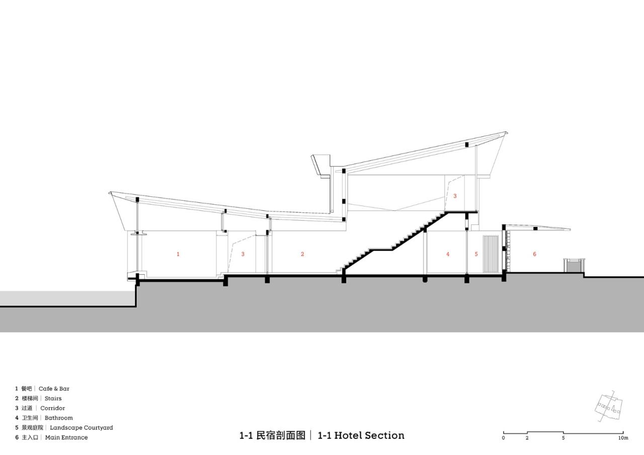 BIM建筑|泊船与人烟,曲水善湾船坞民宿 / goa大象设计 BIM建筑|泊船与人烟,曲水善湾船坞民宿 / goa大象设计
