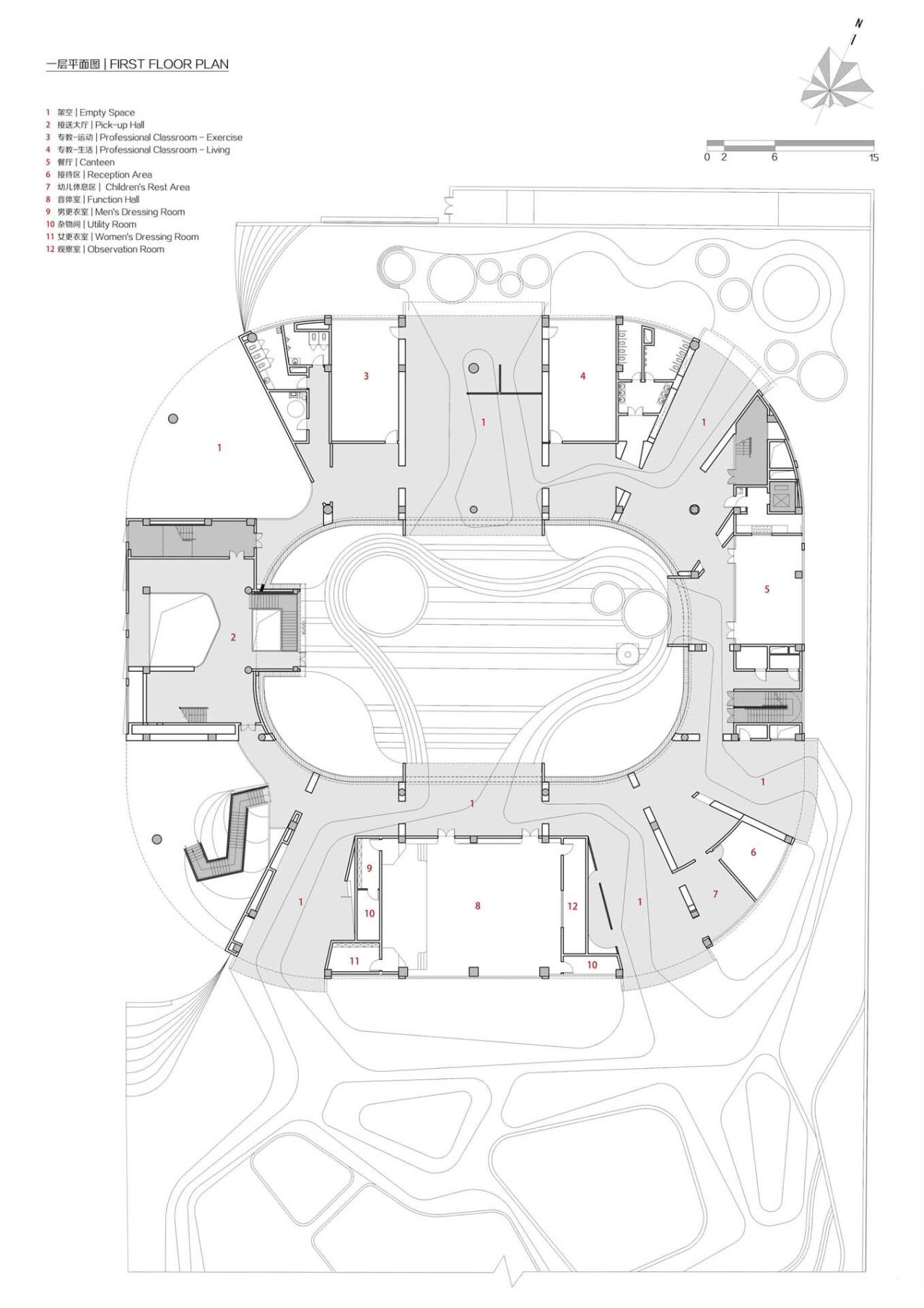BIM建筑|衢州市柯城区教工幼儿园 / 零壹城市 BIM建筑|衢州市柯城区教工幼儿园 / 零壹城市