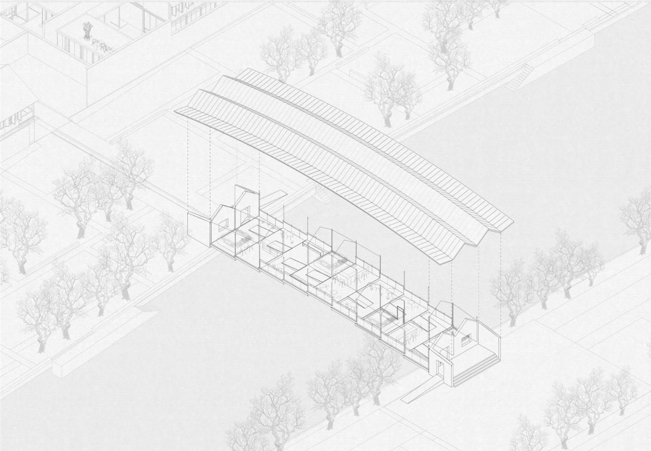 BIM建筑|九间廊桥 / 山水秀建筑事务所 BIM建筑|九间廊桥 / 山水秀建筑事务所