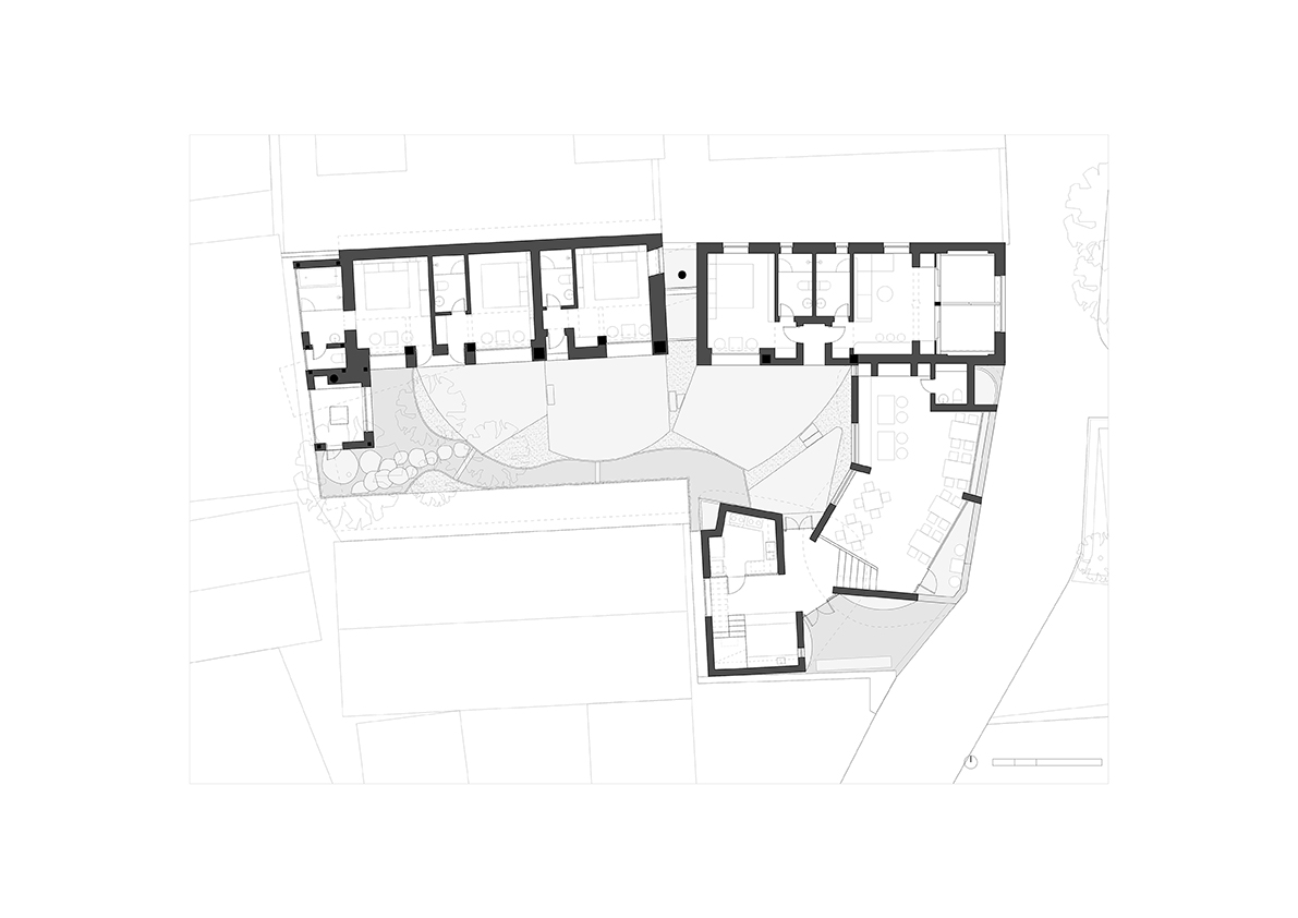 BIM建筑|小喜民宿:混乱是阶梯 / 大料建筑 BIM建筑|小喜民宿:混乱是阶梯 / 大料建筑
