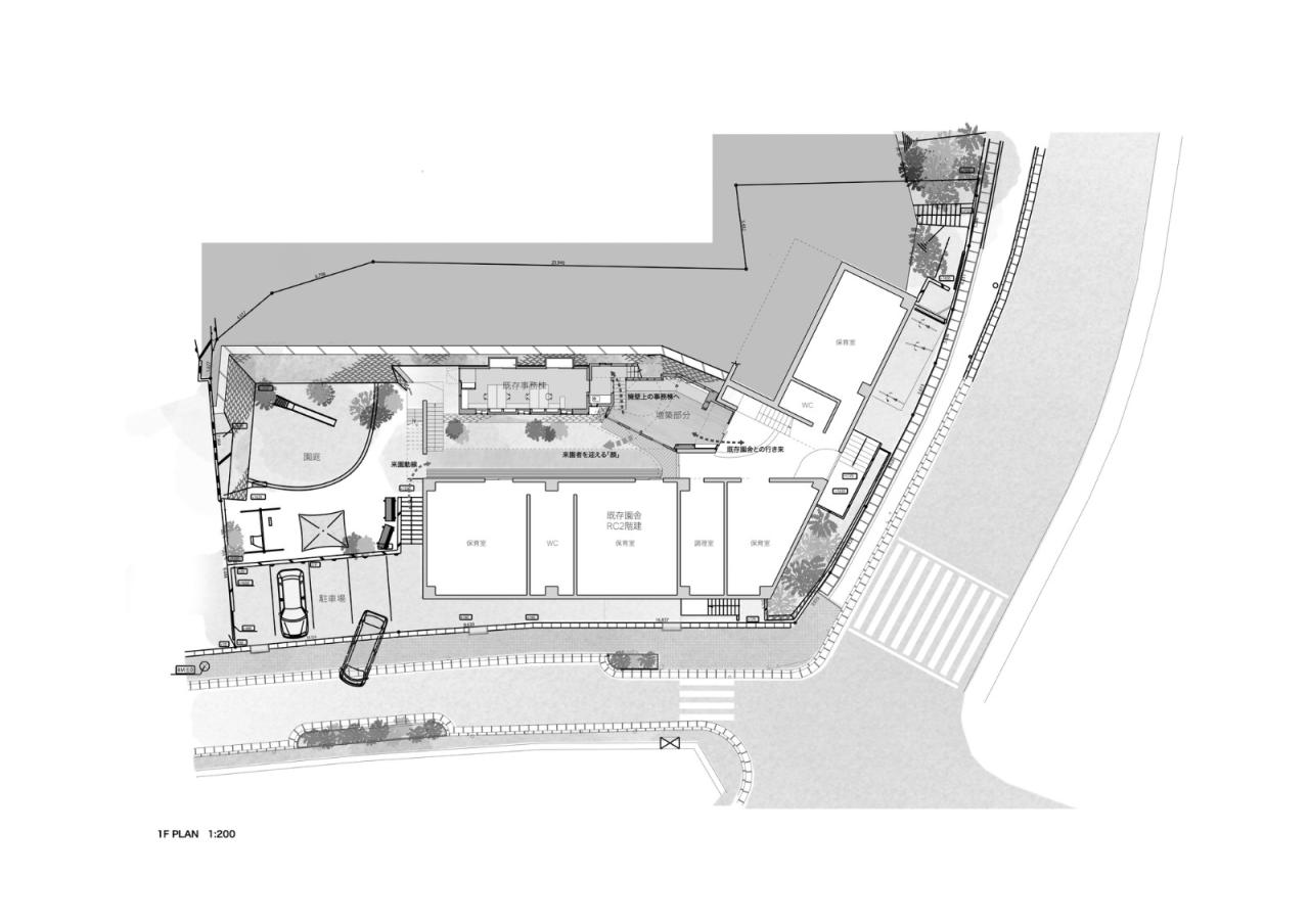 BIM建筑|消解死胡同,山里保育园改扩建 / 吉村真基建筑计画事务所 | MYAO BIM建筑|消解死胡同,山里保育园改扩建 / 吉村真基建筑计画事务所 | MYAO