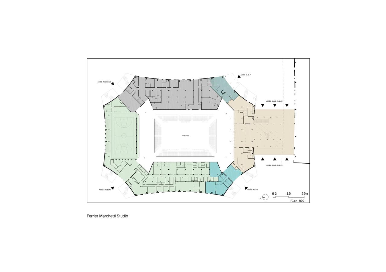 BIM建筑|透明‘外衣’,CO’Met 体育中心 / CMA+FMS+ Populus BIM建筑|透明‘外衣’,CO’Met 体育中心 / CMA+FMS+ Populus
