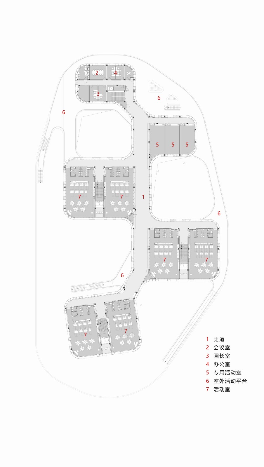 BIM建筑|串联的无界活动空间:杭州市滨江区东方郡幼儿园江晖分园 / 浙江大学建筑设计研究院有限公司 BIM建筑|串联的无界活动空间:杭州市滨江区东方郡幼儿园江晖分园 / 浙江大学建筑设计研究院有限公司