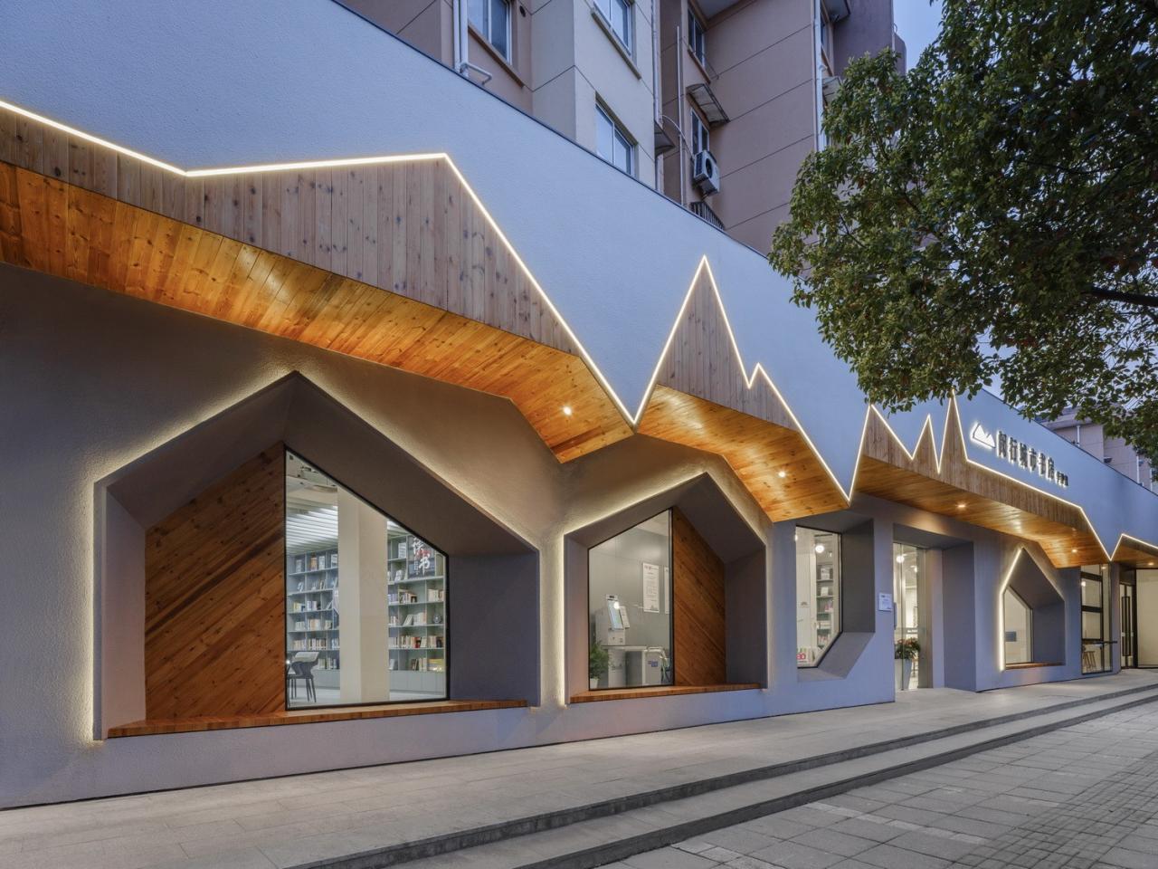 BIM建筑|上海幸乐路城市书屋:书香为邻,家门口的“心灵驿站” / 三益中国 BIM建筑|上海幸乐路城市书屋:书香为邻,家门口的“心灵驿站” / 三益中国