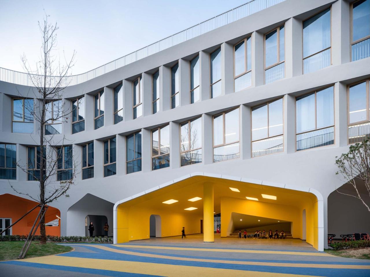 BIM建筑|衢州市柯城区教工幼儿园 / 零壹城市 BIM建筑|衢州市柯城区教工幼儿园 / 零壹城市