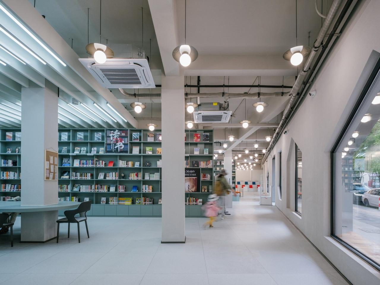 BIM建筑|上海幸乐路城市书屋:书香为邻,家门口的“心灵驿站” / 三益中国 BIM建筑|上海幸乐路城市书屋:书香为邻,家门口的“心灵驿站” / 三益中国