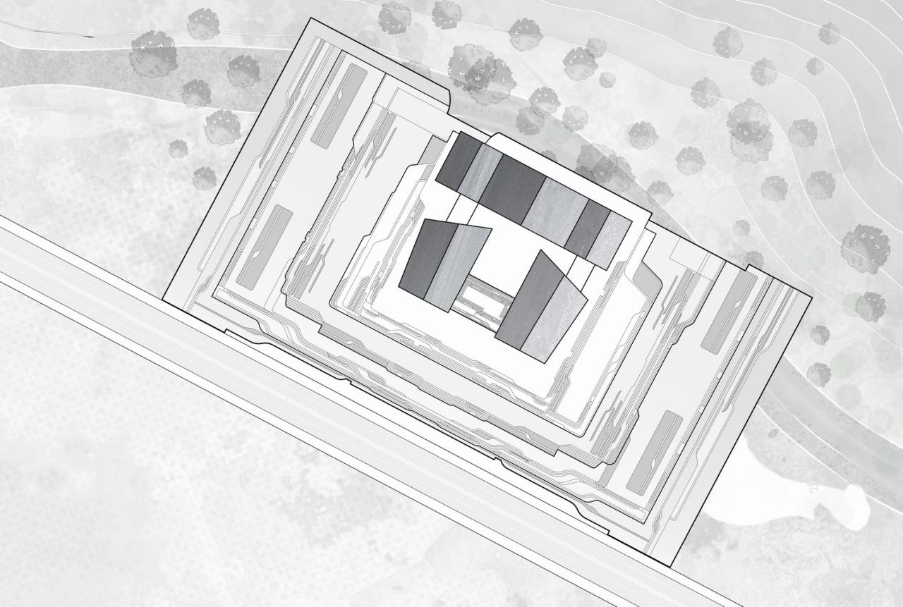BIM建筑|西索石寨——马尔康市西索村文化综合体建筑设计 / 外行建筑 BIM建筑|西索石寨——马尔康市西索村文化综合体建筑设计 / 外行建筑