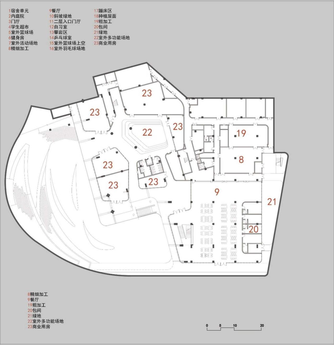 BIM建筑|电子科大长三角研究院(衢州)· 生活中心 / 同济院四时方院创新设计中心 BIM建筑|电子科大长三角研究院(衢州)· 生活中心 / 同济院四时方院创新设计中心