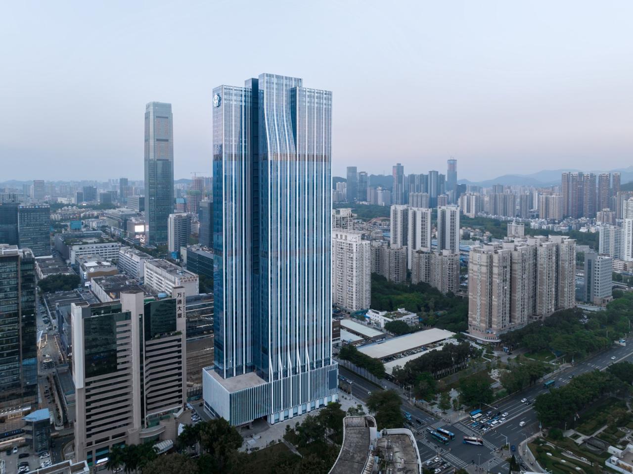 BIM建筑|云上舞者:深圳·帝豪金融大厦 / PTD柏涛设计 BIM建筑|云上舞者:深圳·帝豪金融大厦 / PTD柏涛设计