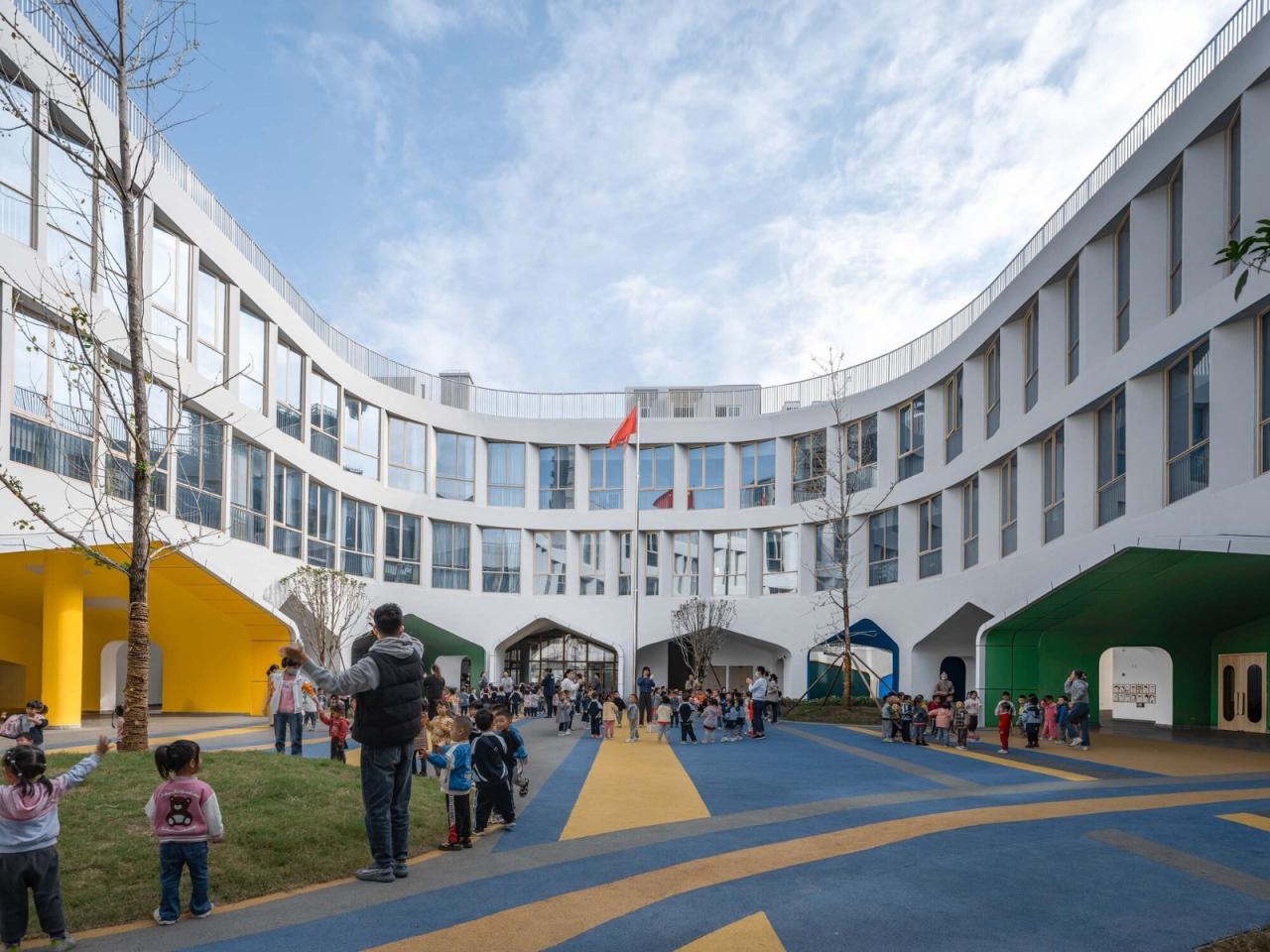 BIM建筑|衢州市柯城区教工幼儿园 / 零壹城市 BIM建筑|衢州市柯城区教工幼儿园 / 零壹城市