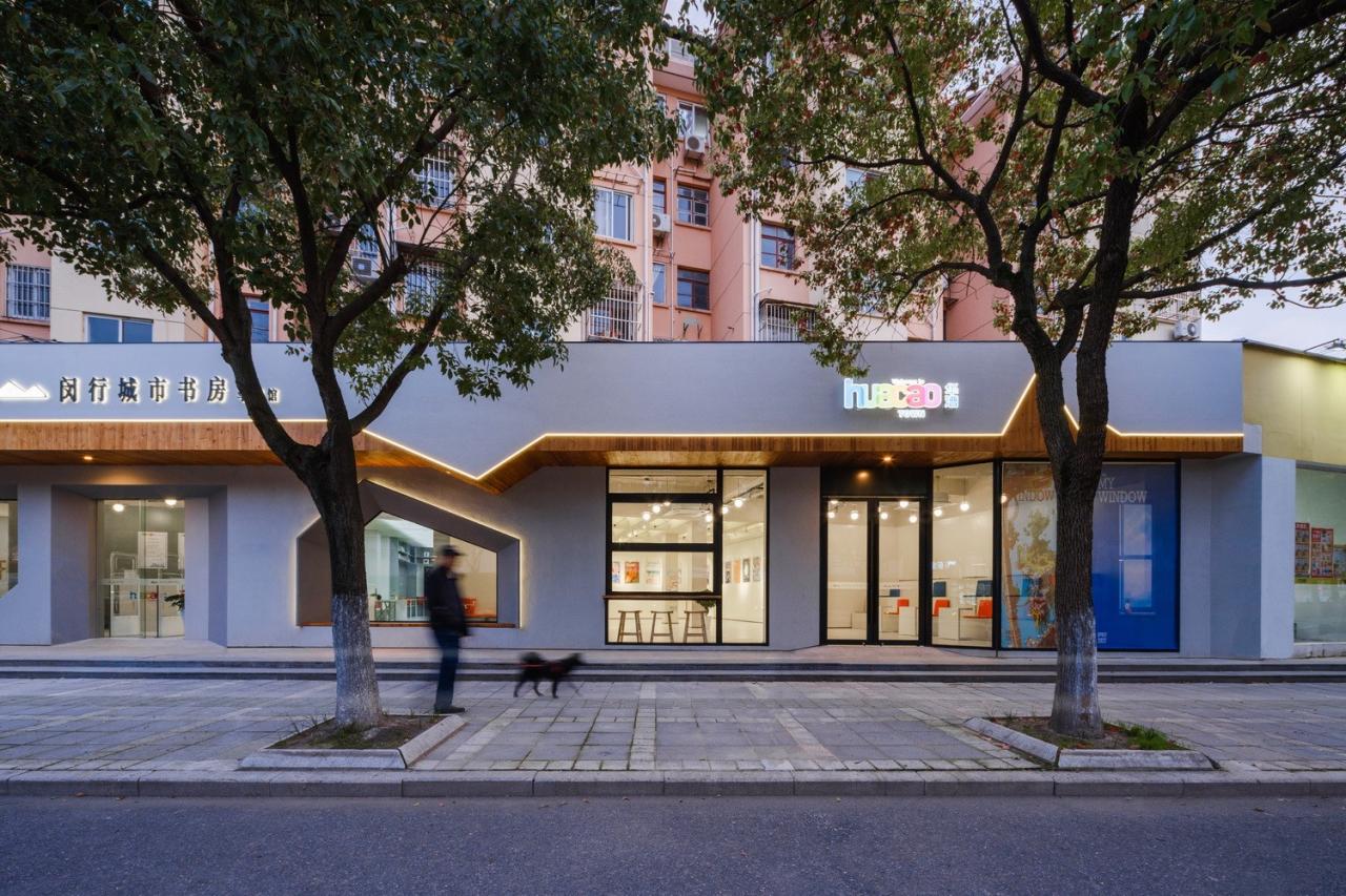 BIM建筑|上海幸乐路城市书屋:书香为邻,家门口的“心灵驿站” / 三益中国 BIM建筑|上海幸乐路城市书屋:书香为邻,家门口的“心灵驿站” / 三益中国