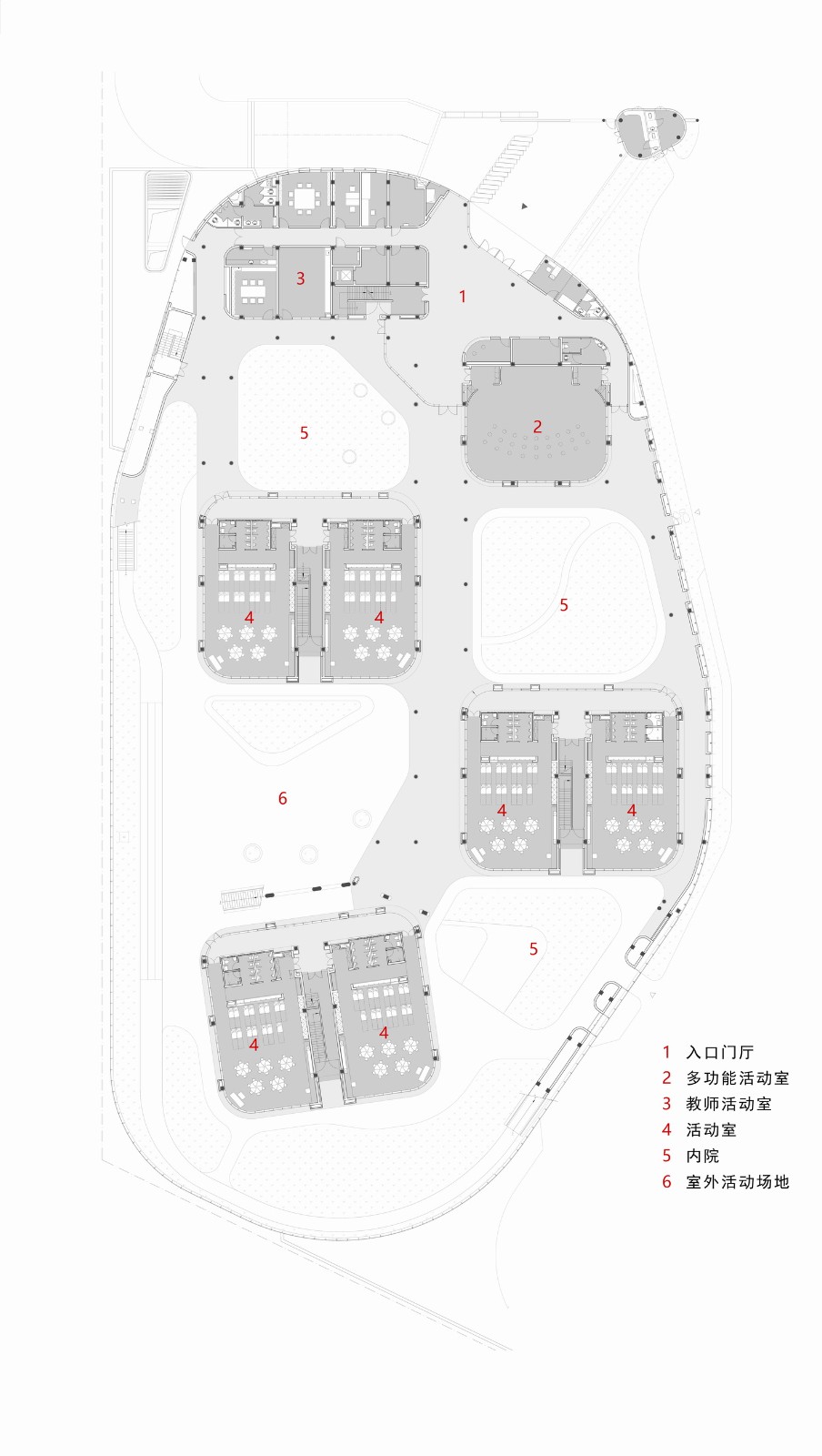 BIM建筑|串联的无界活动空间:杭州市滨江区东方郡幼儿园江晖分园 / 浙江大学建筑设计研究院有限公司 BIM建筑|串联的无界活动空间:杭州市滨江区东方郡幼儿园江晖分园 / 浙江大学建筑设计研究院有限公司