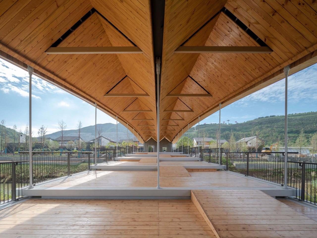 BIM建筑|九间廊桥 / 山水秀建筑事务所 BIM建筑|九间廊桥 / 山水秀建筑事务所