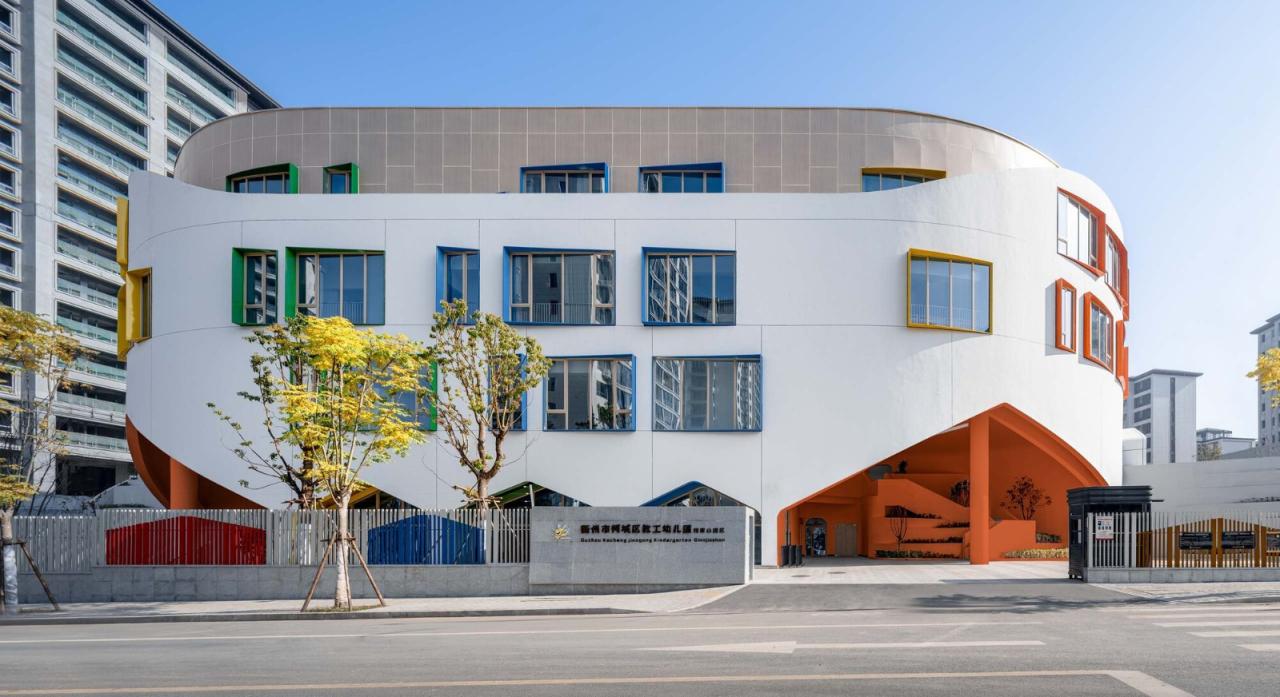 BIM建筑|衢州市柯城区教工幼儿园 / 零壹城市 BIM建筑|衢州市柯城区教工幼儿园 / 零壹城市