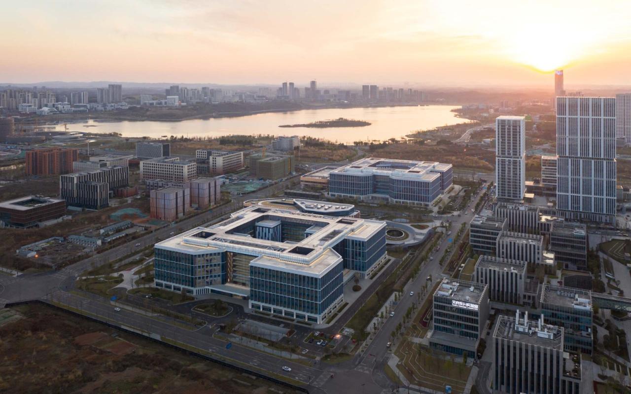 BIM建筑|海康威视成都科技园 / 华东建筑设计研究院 BIM建筑|海康威视成都科技园 / 华东建筑设计研究院