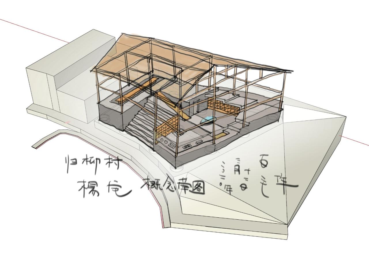 BIM建筑|归柳杨宅 / 無名营造社建筑事务所 BIM建筑|归柳杨宅 / 無名营造社建筑事务所