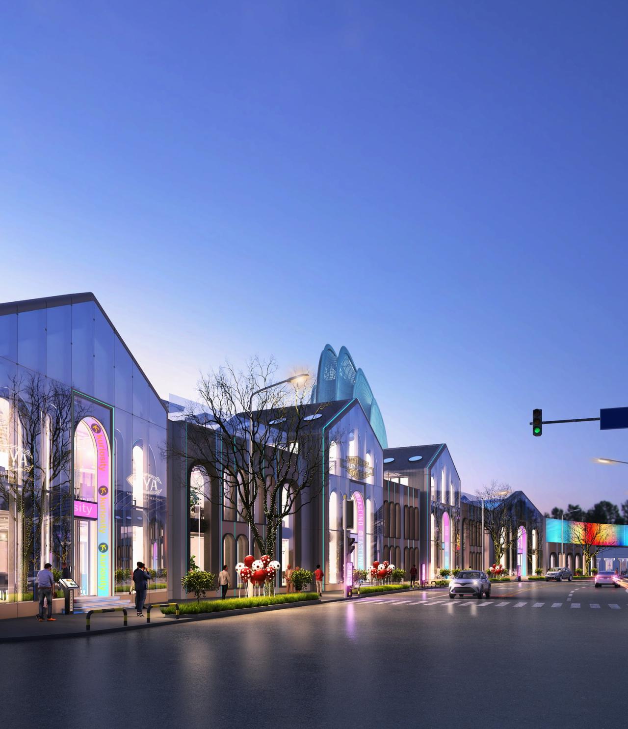 BIM建筑|DT公园西街数字孪生商街更新方案探索 / UUA建筑师事务所 BIM建筑|DT公园西街数字孪生商街更新方案探索 / UUA建筑师事务所
