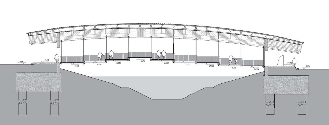 BIM建筑|九间廊桥 / 山水秀建筑事务所 BIM建筑|九间廊桥 / 山水秀建筑事务所