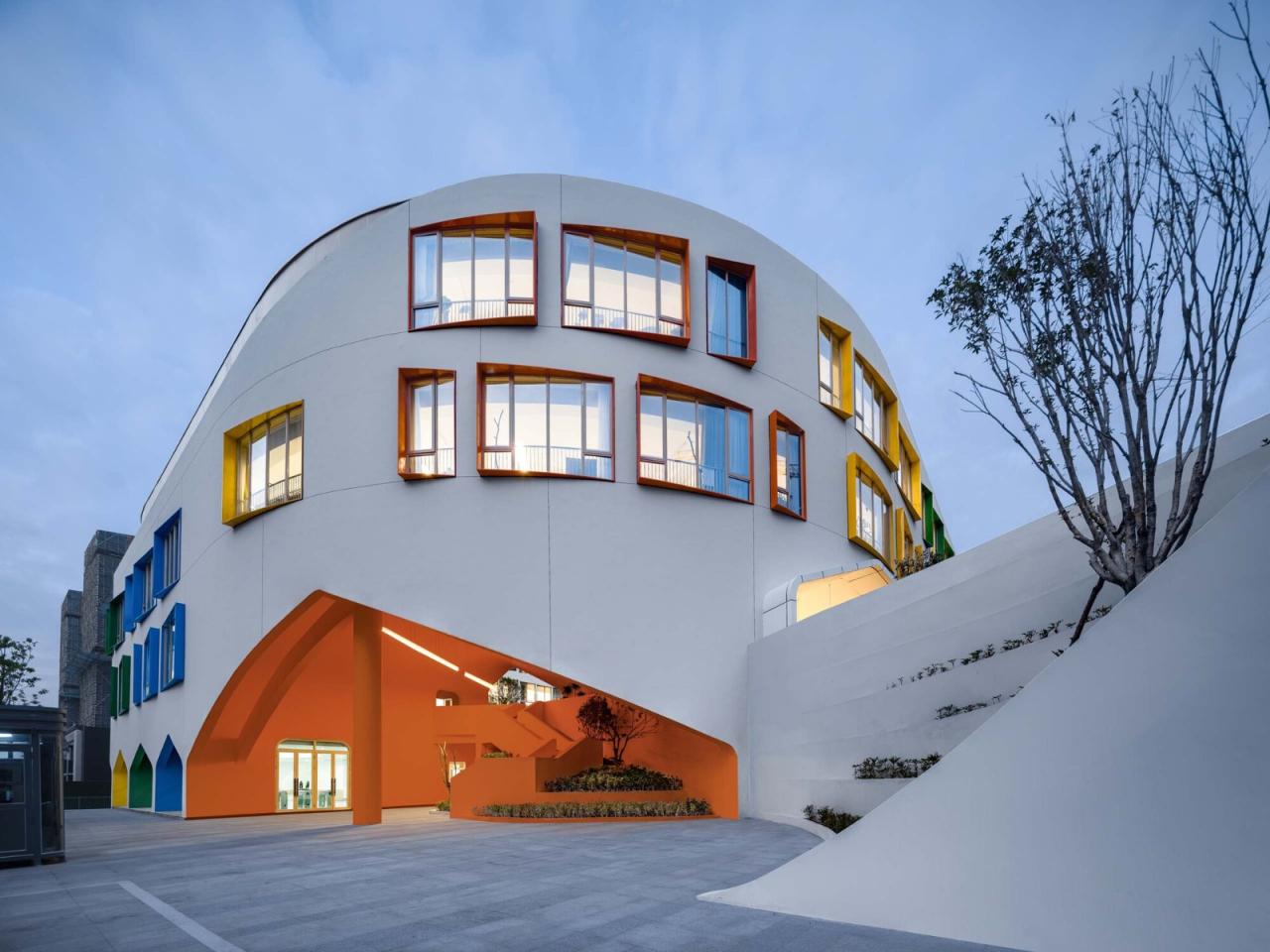 BIM建筑|衢州市柯城区教工幼儿园 / 零壹城市 BIM建筑|衢州市柯城区教工幼儿园 / 零壹城市