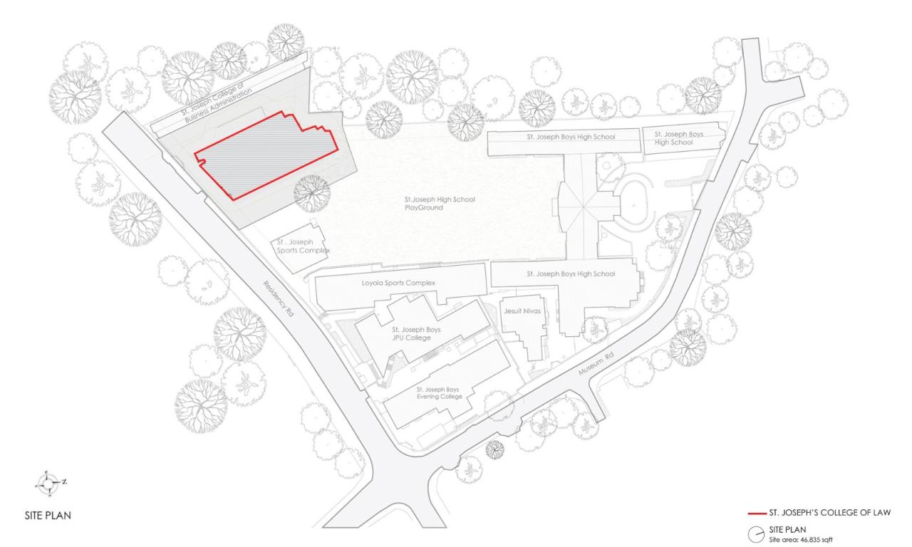 BIM建筑|班加罗尔圣约瑟夫法学院 / BetweenSpaces BIM建筑|班加罗尔圣约瑟夫法学院 / BetweenSpaces