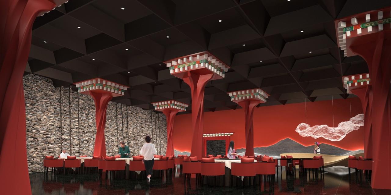 BIM建筑|西索石寨——马尔康市西索村文化综合体建筑设计 / 外行建筑 BIM建筑|西索石寨——马尔康市西索村文化综合体建筑设计 / 外行建筑