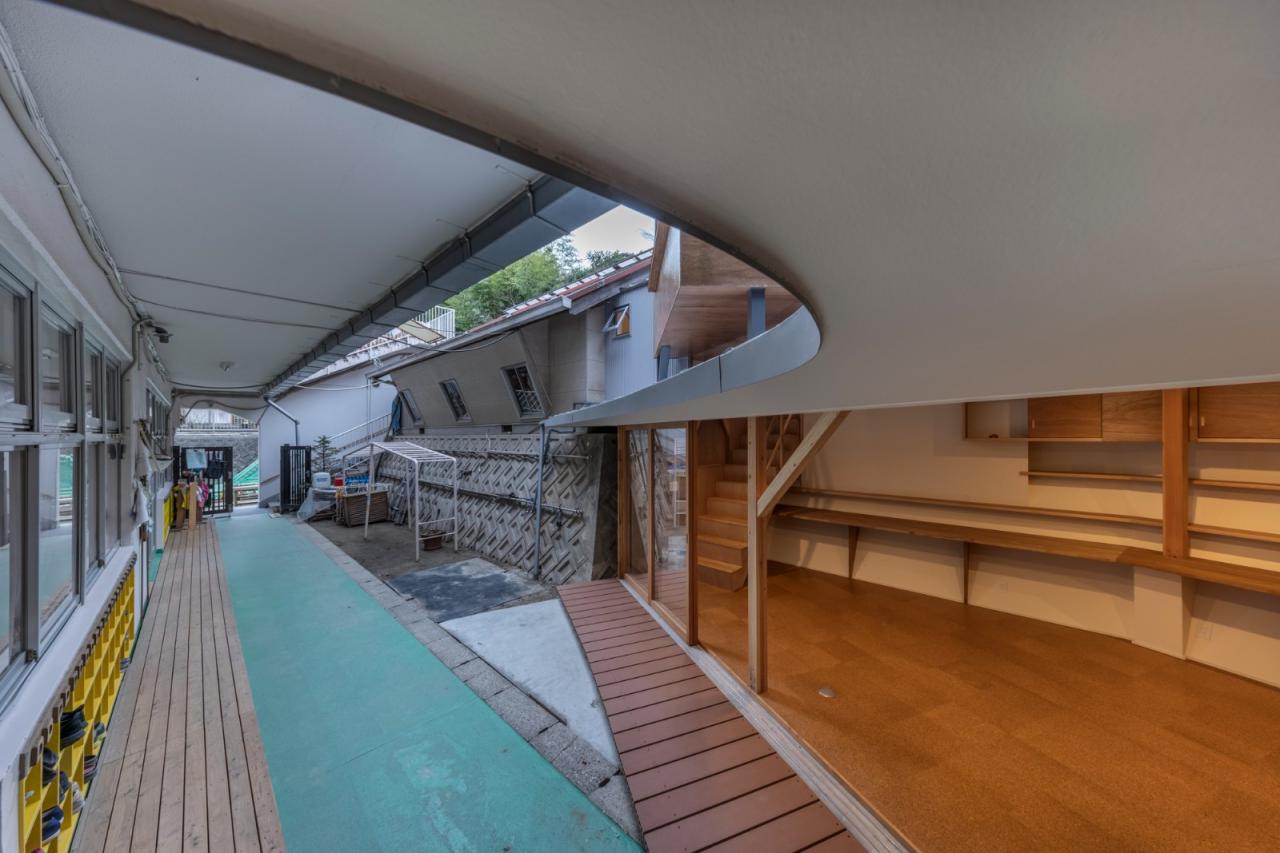 BIM建筑|消解死胡同,山里保育园改扩建 / 吉村真基建筑计画事务所 | MYAO BIM建筑|消解死胡同,山里保育园改扩建 / 吉村真基建筑计画事务所 | MYAO