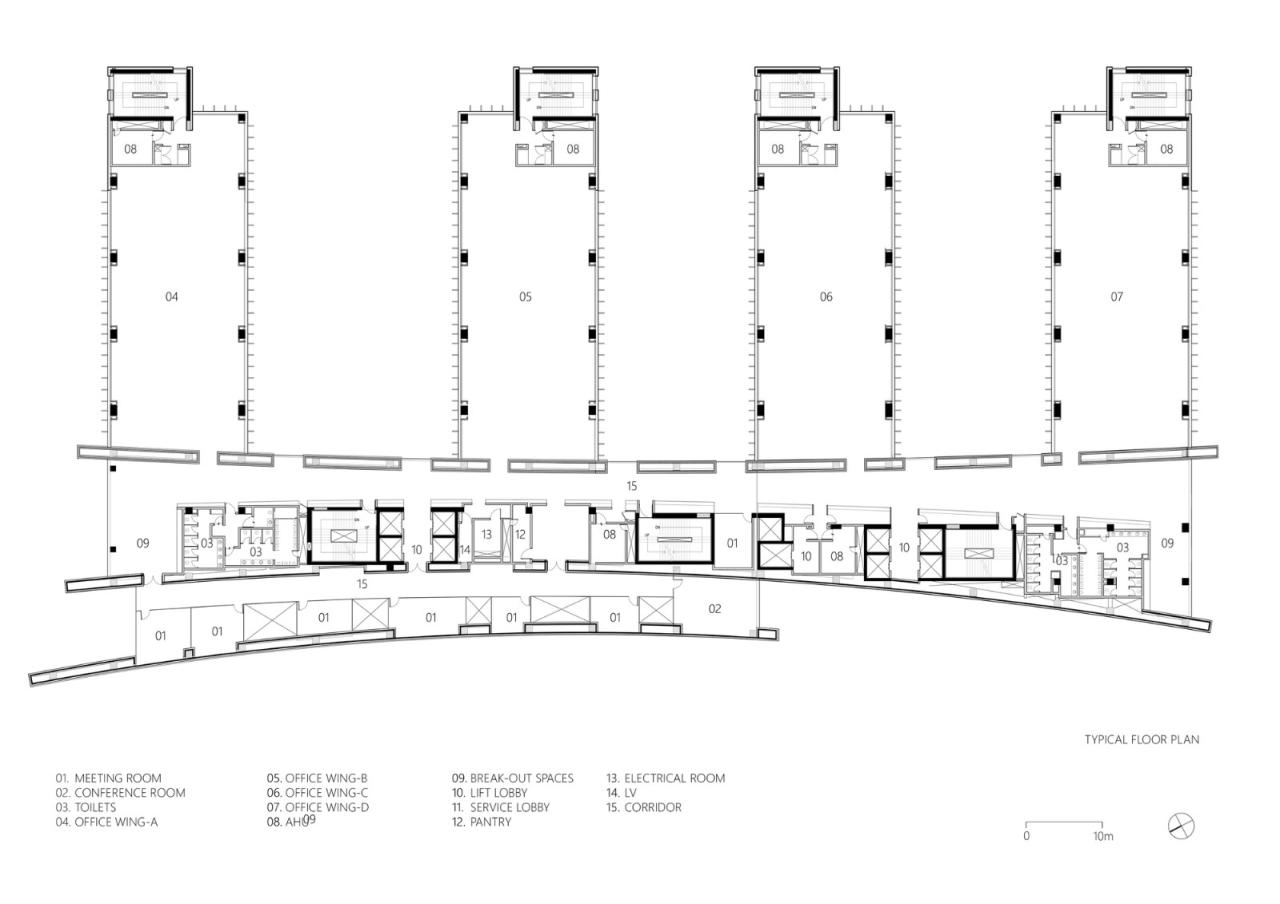 BIM建筑|Zydus 总部大楼 / Morphogenesis BIM建筑|Zydus 总部大楼 / Morphogenesis