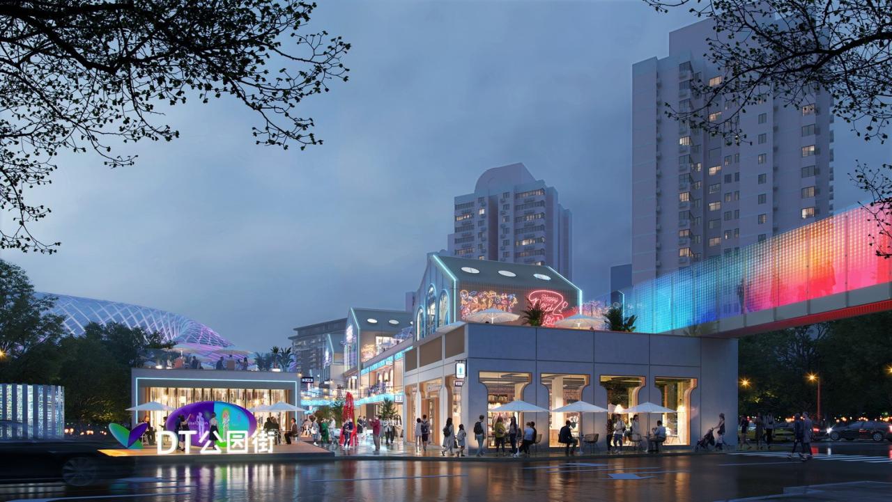 BIM建筑|DT公园西街数字孪生商街更新方案探索 / UUA建筑师事务所 BIM建筑|DT公园西街数字孪生商街更新方案探索 / UUA建筑师事务所