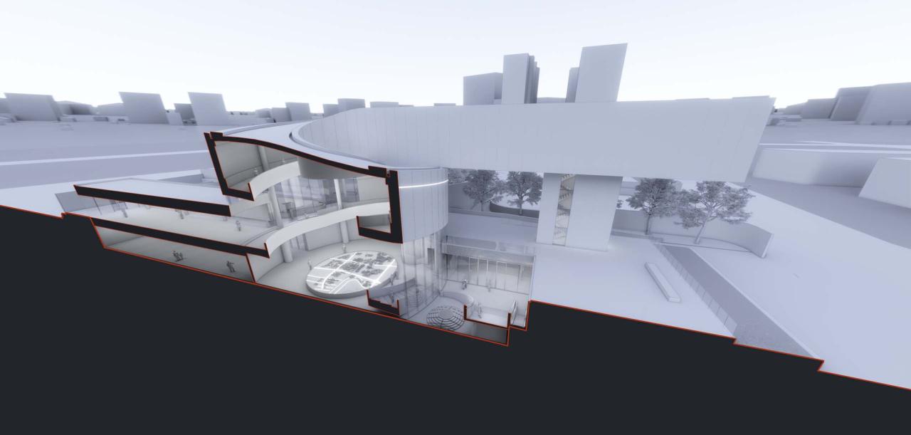 BIM建筑|郑州市刘庄城市发展博物馆 / 上海霍普建筑设计 BIM建筑|郑州市刘庄城市发展博物馆 / 上海霍普建筑设计