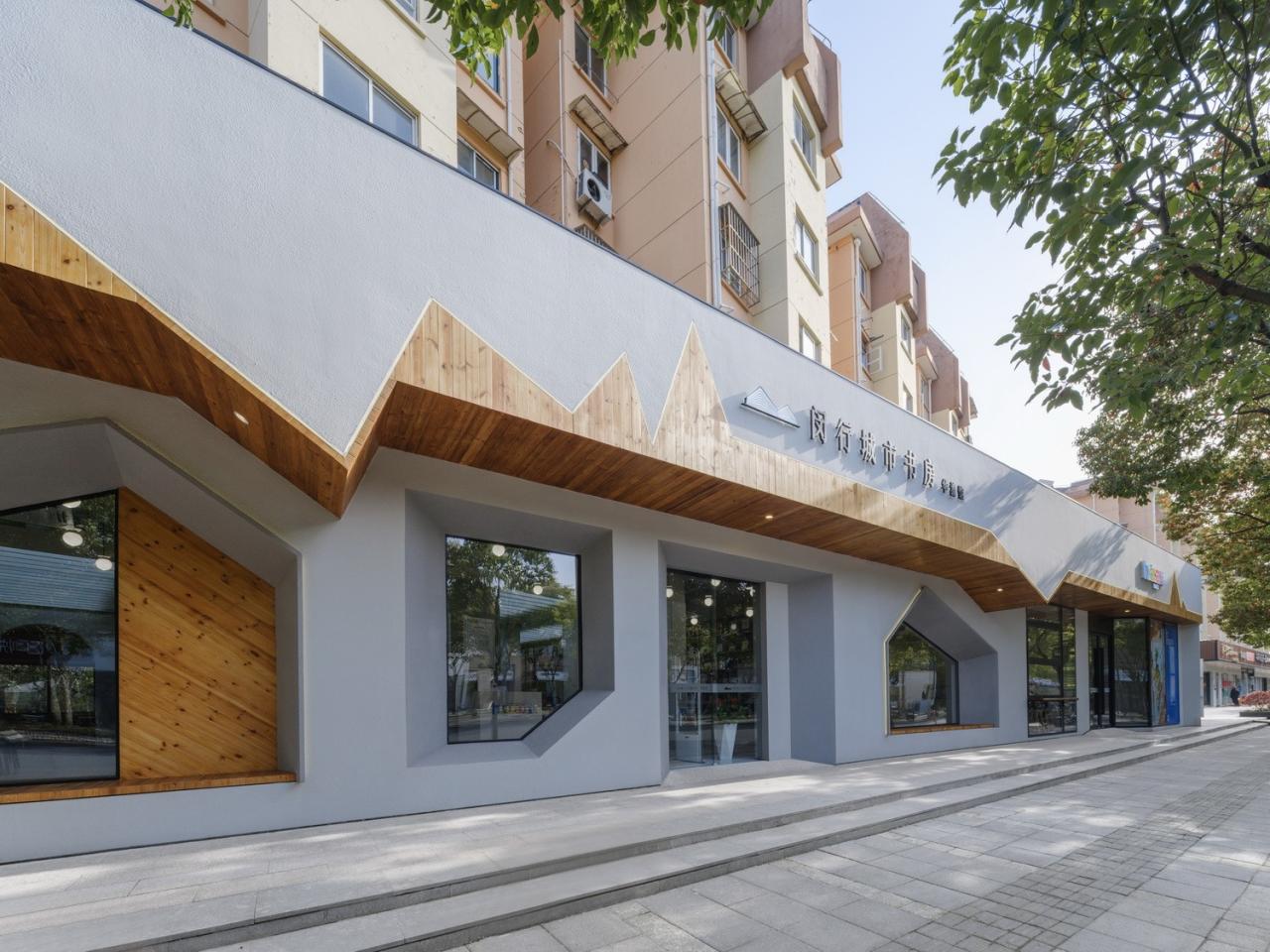 BIM建筑|上海幸乐路城市书屋:书香为邻,家门口的“心灵驿站” / 三益中国 BIM建筑|上海幸乐路城市书屋:书香为邻,家门口的“心灵驿站” / 三益中国