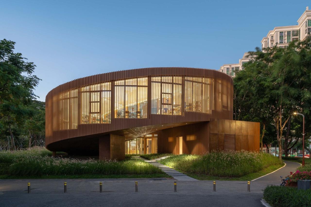 BIM建筑|大沙河生态长廊环形树屋 / 一树建筑工作室 BIM建筑|大沙河生态长廊环形树屋 / 一树建筑工作室