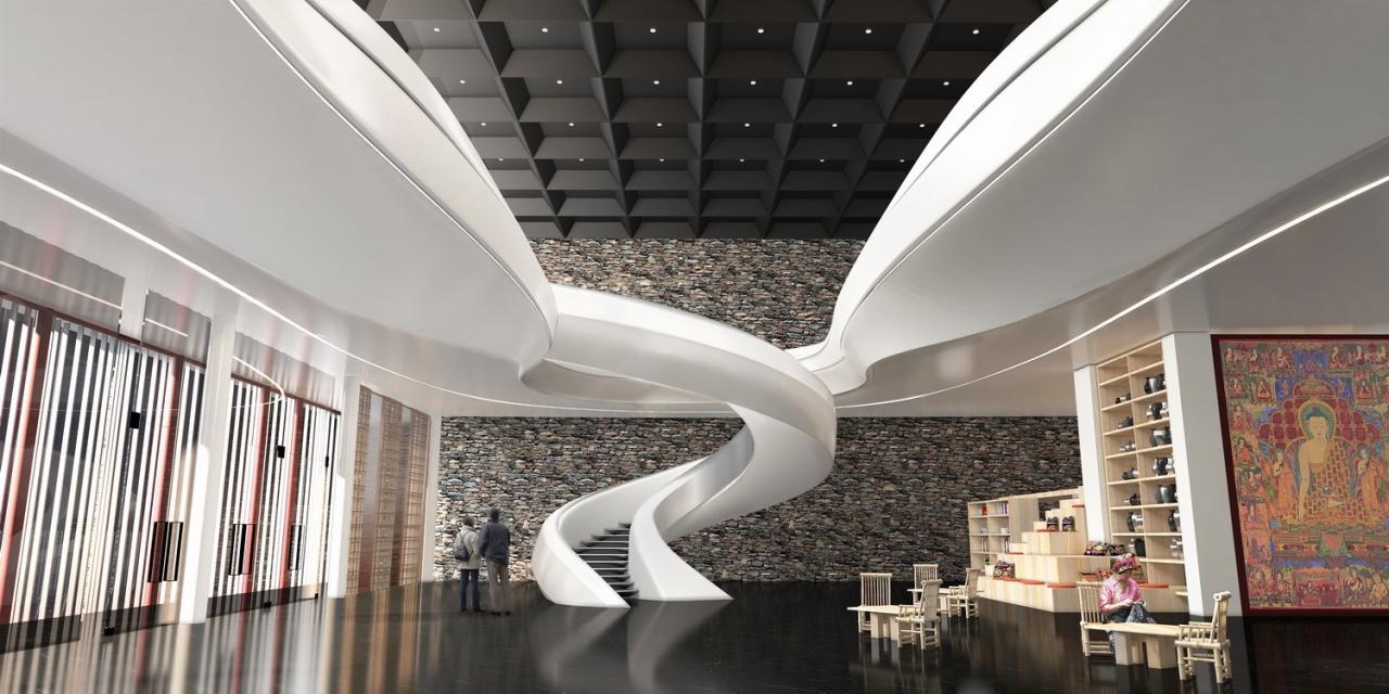 BIM建筑|西索石寨——马尔康市西索村文化综合体建筑设计 / 外行建筑 BIM建筑|西索石寨——马尔康市西索村文化综合体建筑设计 / 外行建筑