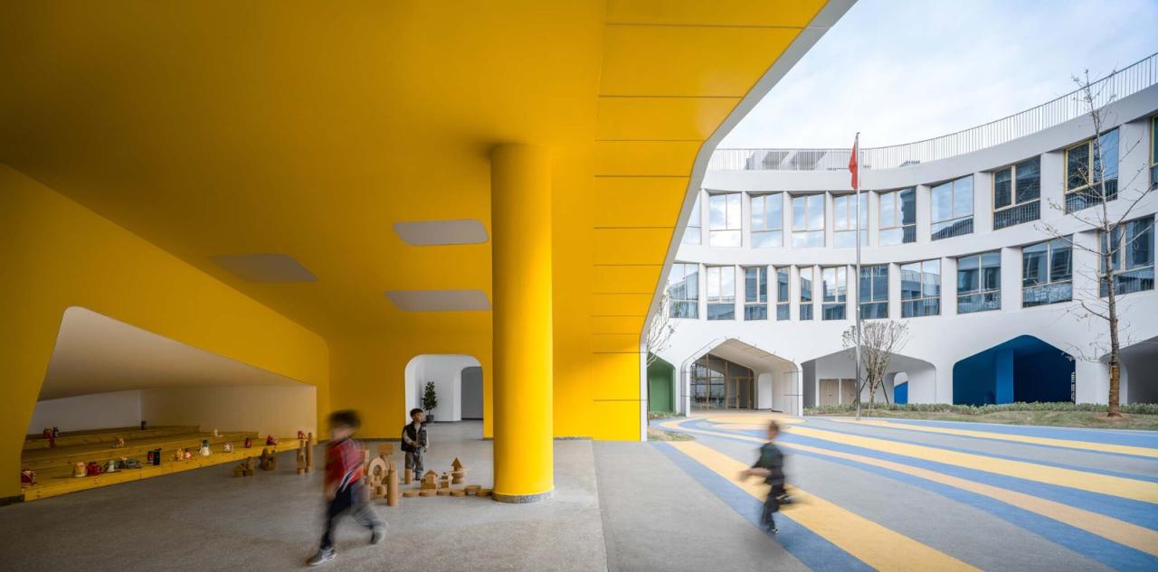 BIM建筑|衢州市柯城区教工幼儿园 / 零壹城市 BIM建筑|衢州市柯城区教工幼儿园 / 零壹城市